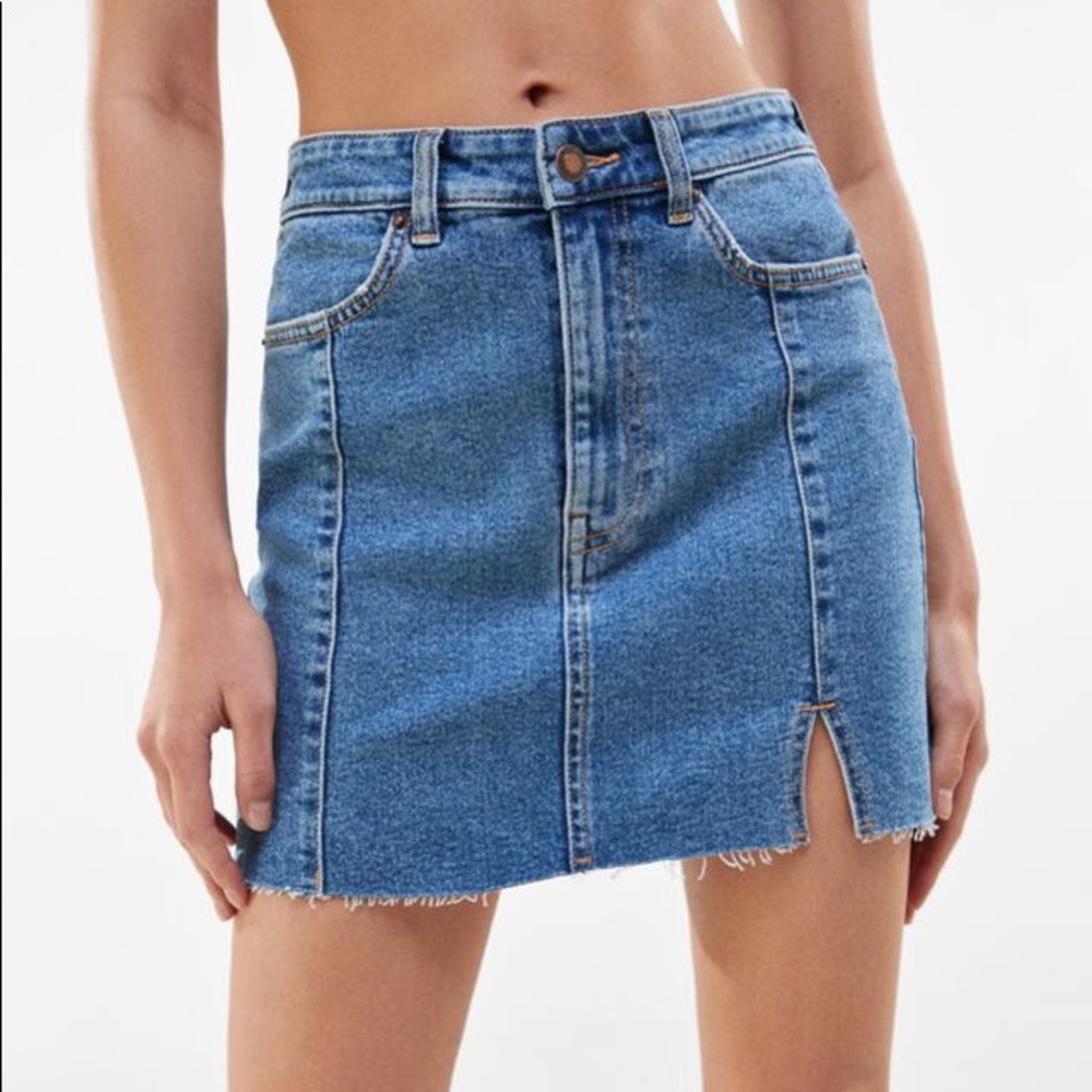 Bershka Jean mini skirt